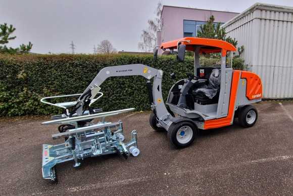 Pflasterverlegemaschine